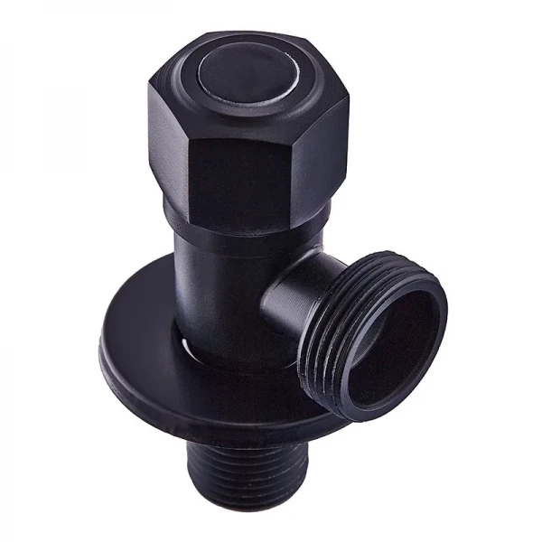 Кран для підключення сантехприладів Mixxus VAL-07-1/2x3/4 Black (MI6059)