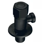 Кран для подключения сантехприборов Mixxus VAL-07-1/2x3/4 Black (MI6059)