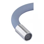 Излив силиконовый для смесителя из нерж. стали SUS304 Mixxus SPO-06.SUS Refl.Gray (MI6065)