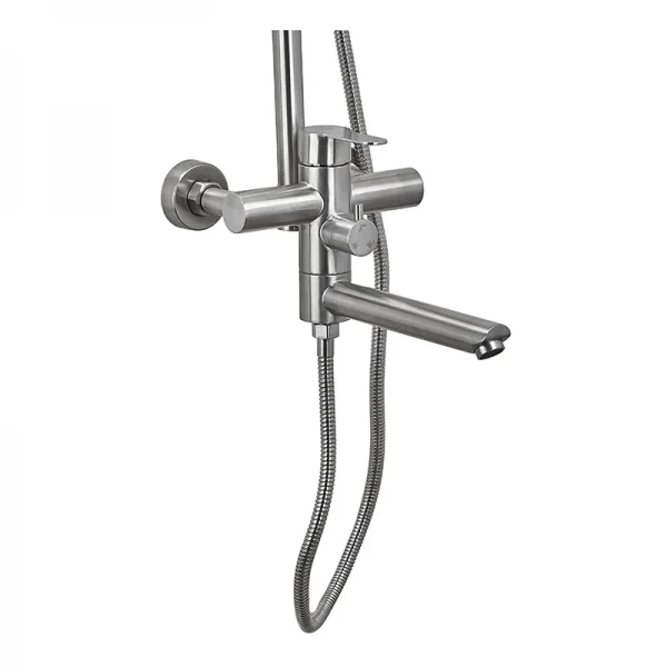 Душевая колонна со смесителем Mixxus DAX-007-J из нерж. стали SUS304 (MI6075)