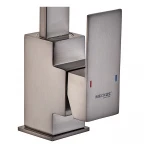 Смеситель для кухни Mixxus KUB-011 Graphite из нерж. стали SUS304 (Цв. графит) (MI6096)