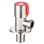 Кран для підключення сантехприладів Mixxus VAL-02-1/2x1/2 з нерж.ст. SUS304 (крас.)(УП.БЛІСТЕР) (MI6118)