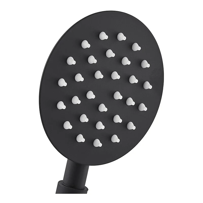 Лійка для душу Mixxus SH-01.SUS Black з нерж. сталі (MI6119)