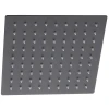 Лійка для душу стельова з нерж. сталі SUS304 Mixxus SH-06.SUS-20x20cm Black (MI6149)