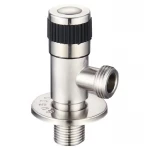 Кран для подключения сантехприборов Mixxus VAL-04-1/2x1/2 с нерж. стали (MI6161)