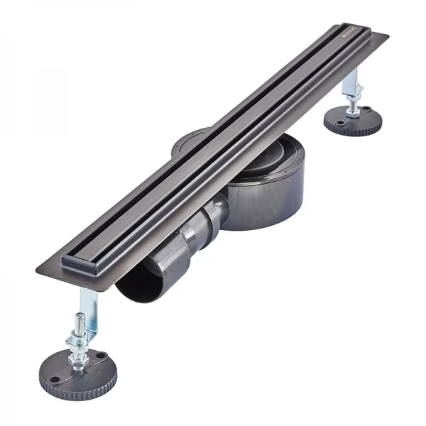 Душовий трап з нерж. сталі SUS304 Mixxus Drain-05-50-Slim Black (30x500мм) (Чорний) (MI6168)