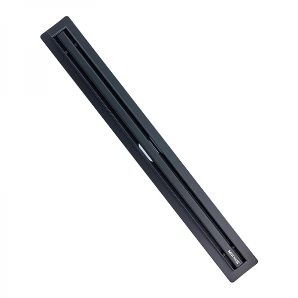 Душовий трап з нерж. сталі SUS304 Mixxus Drain-05-50-Slim Black (30x500мм) (Чорний) (MI6168)
