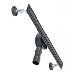 Душевой трап с нерж. стали SUS304 Mixxus Drain-05-60-Slim Black (30x600 мм) (Черный) (MI6169)