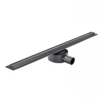 Душовий трап з нерж. сталі SUS304 Mixxus Drain-05-70-Slim Black (30x700 мм) (Чорний) (MI6170)