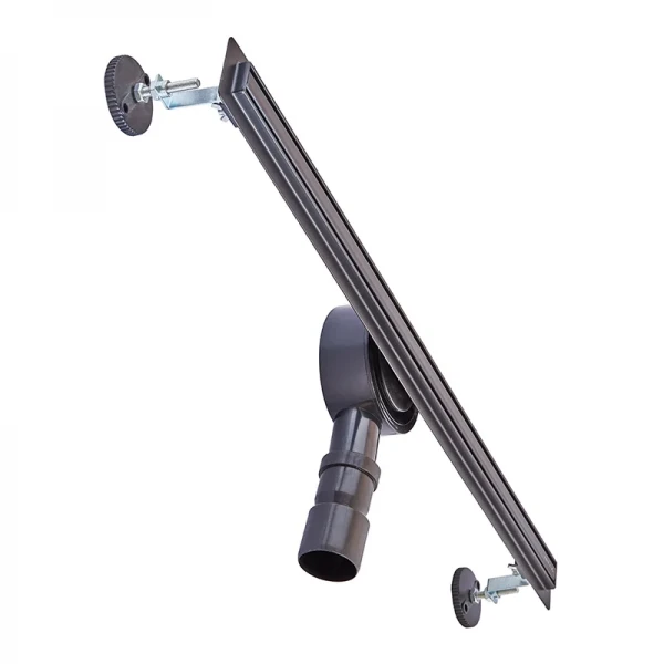 Душевой трап с нерж. стали SUS304 Mixxus Drain-05-70-Slim Black (30x700 мм) (Черный) (MI6170)