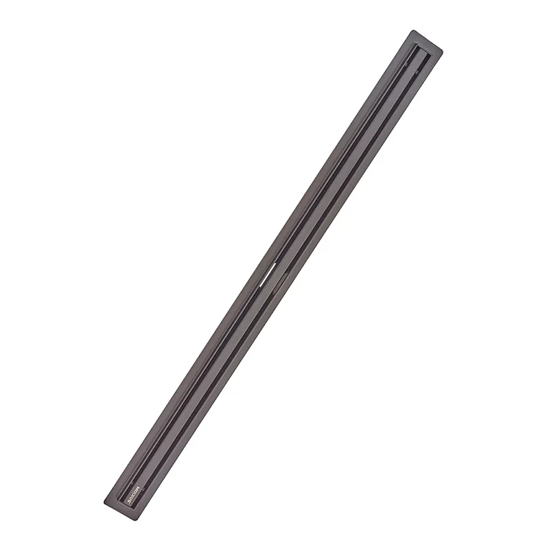 Душевой трап с нерж. стали SUS304 Mixxus Drain-05-80-Slim Black (30x800мм) (Черный) (MI6171)