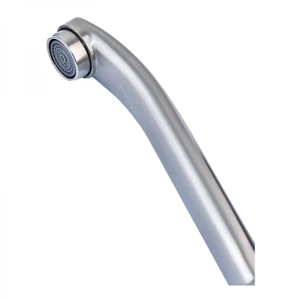 Смеситель для умывальника Mixxus NEO-004-15cm (нерж. сталь) (MI6179)