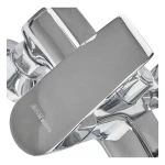 Смеситель для ванной Mixxus Magnum 009 хромированный однорычажный с коротким литым изливом (MI6193)