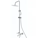 Душевая колонна Mixxus Premium EDEM 009-J (WHITE) со смесителем (MI6208)