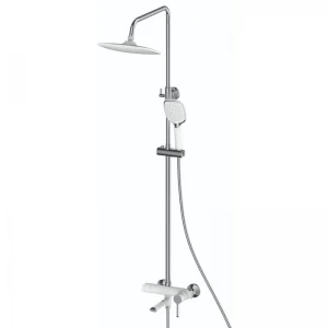 Душова колона Mixxus Premium EDEM 009-J (WHITE) зі змішувачем (MI6208)