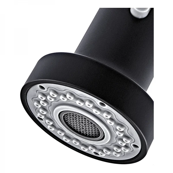 Лейка для смесителя с выдвижным изливом Mixxus PS-01-Black (MI6211)