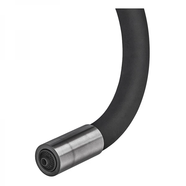 Смеситель для кухни Mixxus SUS-021 REFL.BLACK с сил. изливом с нерж.ст.SUS304 с вых. для пит. воды (MI6213)