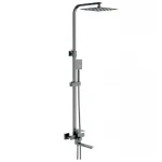 Душевая колонна со смесителем MIXXUS KUB-007-J GRAPHITE из нерж. стали SUS304 (кол. графит) (MI6220)