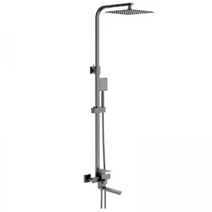 Душова колона із змішувачем MIXXUS KUB-007-J GRAPHITE із нерж. сталі SUS304 (кол. графіт) (MI6220)