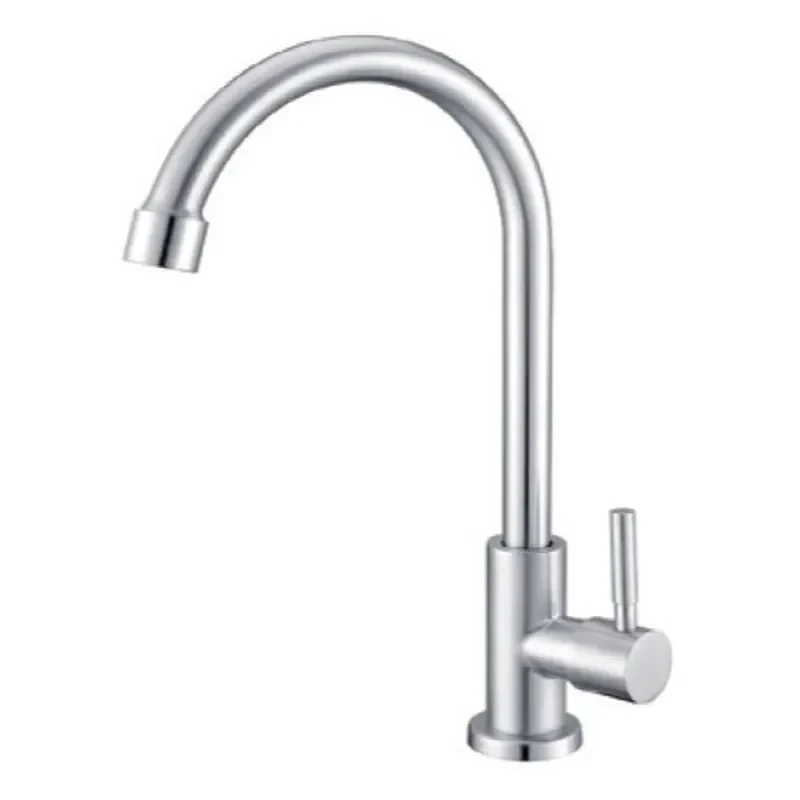 Кран для холодной воды Mixxus Mono-01.SUS Chrome с нерж. стали (кол.хром) (MI6221)