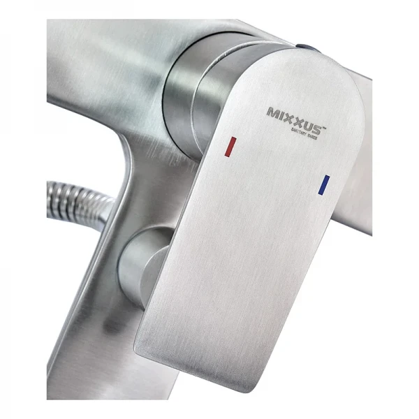 Смеситель для ванной Mixxus WEL-009 (Euro) (нерж. сталь) (MI6228)
