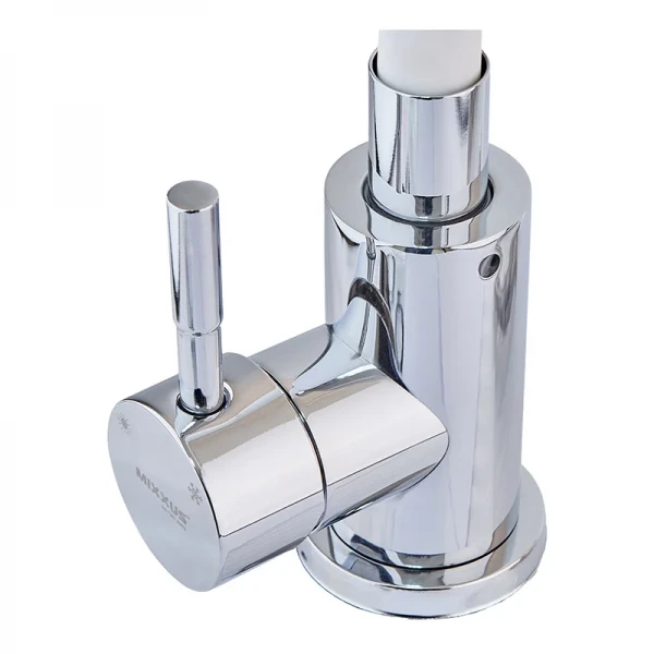 Смеситель для кухни Mixxus SUS-011 Chrome Refl.White (нерж. сталь) (MI6233)