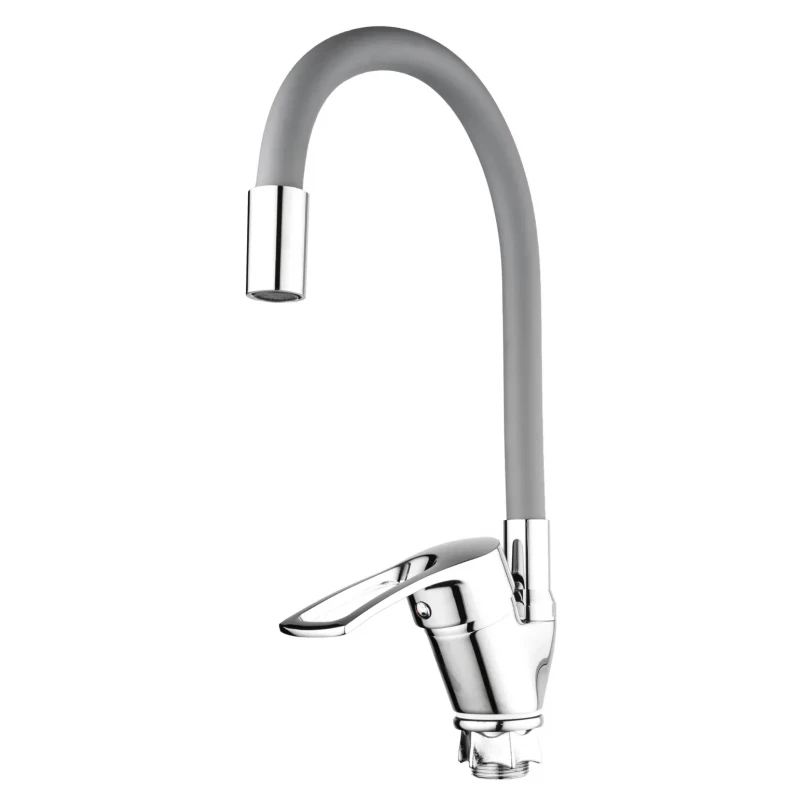 Смеситель для кухни Mixxus FANY 011 (Nut) Refl.Grey (без подводки) (MI6288)