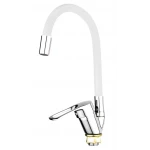 Смеситель для кухни Mixxus FANY 011 (Nut) Refl.White (без подводки) (MI6289)