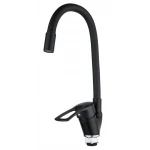 Смеситель для кухни Mixxus FANY 011 (Nut) Black Refl.Black (без подводки) (MI6294)