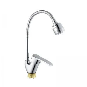 Смеситель для кухни Champion YUB 011-279 Reflector хром с гибким изливом MI6387 (MI6387)