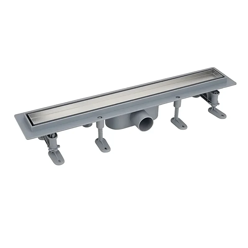 Душевой трап Mixxus DRAIN-06-50 с пластиковой основой и накладкой из нерж. стали SUS304 70x500мм (MI6522)