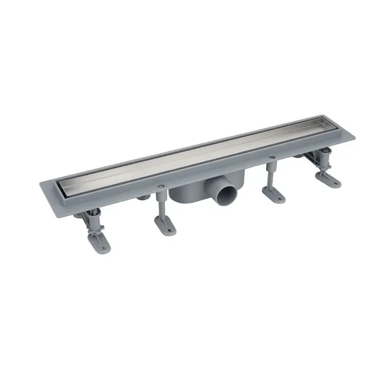 Душевой трап MIXXUS DRAIN-06-70 с пласт. основой и накладкой из нерж. стали 70x700мм (MI6524)