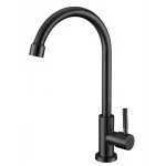 Кран для холодной воды MIXXUS MONO-01.SUS BLACK из нерж. стали (MI6561)