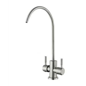 Кран для питьевой воды Mixxus MONO-08.SUS Filter «двойной» из нерж. стали (MI6563)