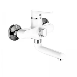 Смеситель для ванны Mixxus Elvis 009 (EURO) WHITE (MI6585) Смеситель для ванны Mixxus Elvis 009 (EURO) WHITE (MI6585)