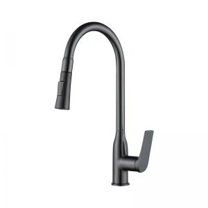 Смеситель для кухни Mixxus Premium DERBY 014 (NUT) GRAPHITE (MI6611)