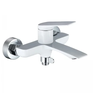 Смеситель для ванны Mixxus Premium DERBY 009 (EURO) WHITE-CHROME (MI6615) Смеситель для ванны Mixxus Premium DERBY 009 (EURO) WHITE-CHROME (MI6615)