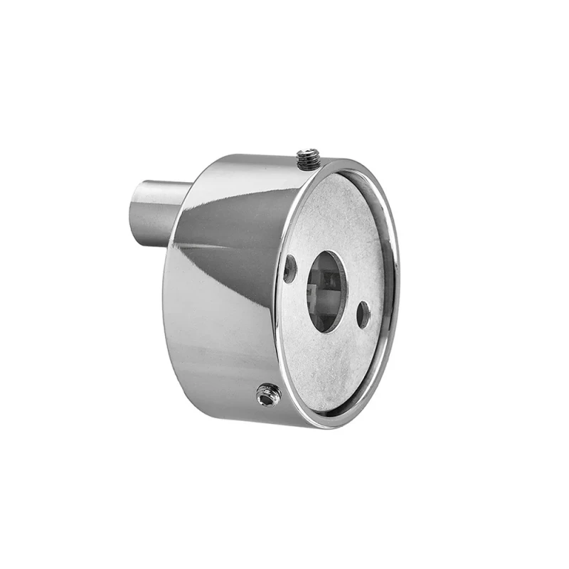 Чашка декоративная Mixxus TCC-01 CHROME (круглая) для маскировки кабеля (цвет хром) (MI6637)