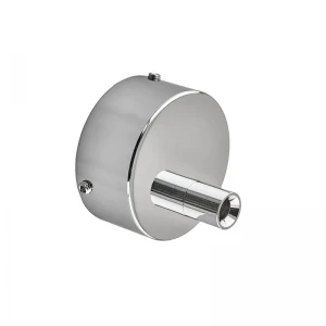 Чашка декоративная Mixxus TCC-01 CHROME (круглая) для маскировки кабеля (цвет хром) (MI6637)