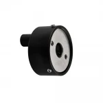 Чашка декоративная Mixxus TCC-01 BLACK (круглая) для маскировки кабеля (цвет черный) (MI6638)