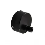 Чашка декоративная Mixxus TCC-01 BLACK (круглая) для маскировки кабеля (цвет черный) (MI6638)