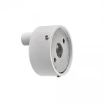 Чашка декоративна Mixxus TCC-01 WHITE (кругла) для маскування кабелю (колір білий) (MI6639)