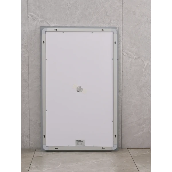 Зеркало Mixxus HARD MR06-50x80-CASE с Led Touch, Anti-fog, димером, регулятором яркости, часами (MI6657)