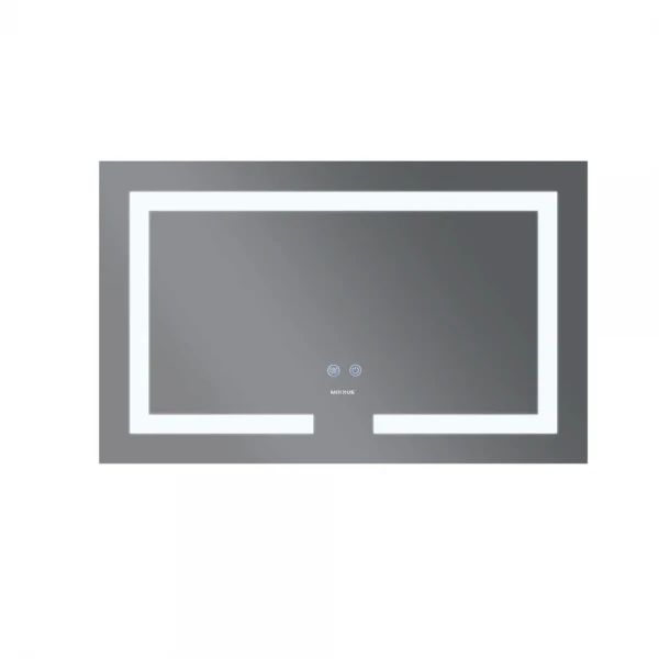 Зеркало Mixxus HARD MR07-80x50 с Led Touch, Anti-fog, димером, регулятором яркости (MI6658)