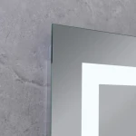 Зеркало Mixxus HARD MR07-80x50 с Led Touch, Anti-fog, димером, регулятором яркости (MI6658)