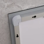 Дзеркало Mixxus HARD MR07-80x50 з LED Touch, Anti-fog, димером, регулюванням яскравості (MI6658)