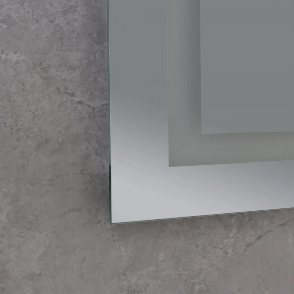 Дзеркало Mixxus HARD MR07-80x50 з LED Touch, Anti-fog, димером, регулюванням яскравості (MI6658)