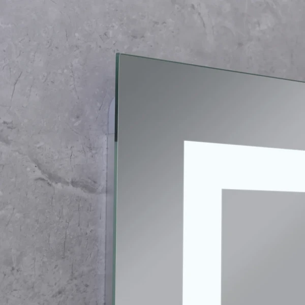 Дзеркало Mixxus HARD MR07-80x50 з LED Touch, Anti-fog, димером, регулюванням яскравості (MI6658)