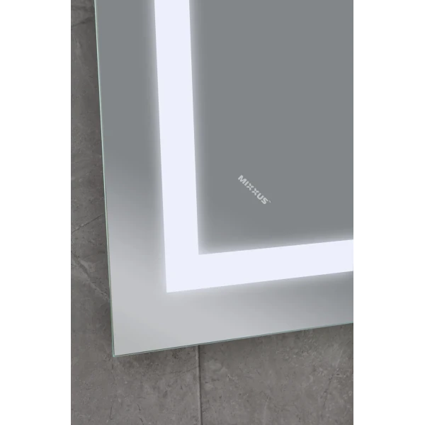 Зеркало Mixxus TALL MR08-80x60-Reverse с Led Touch, Anti-fog, димером, регулятором яркости (MI6659)