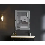 Зеркало Mixxus TALL MR08-80x60-Reverse с Led Touch, Anti-fog, димером, регулятором яркости (MI6659)